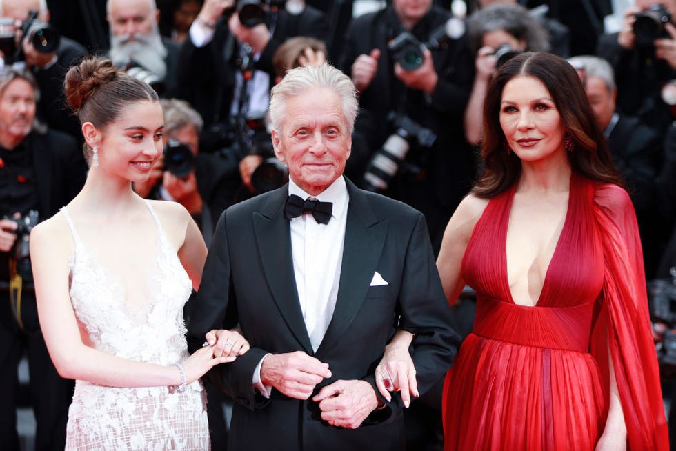 carys zeta douglas, michael douglas et catherine zeta jones