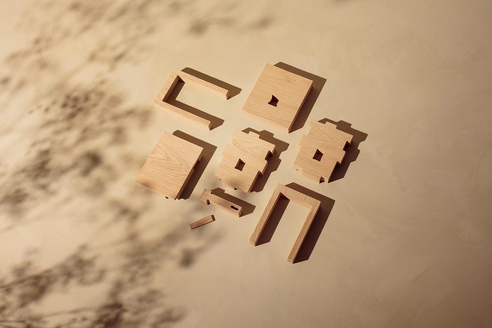 una casita para abejas diseñada por ikea