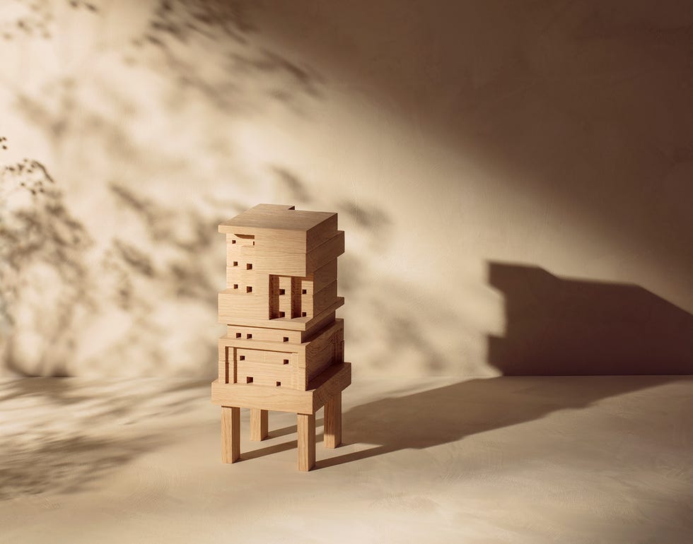 una casita para abejas diseñada por ikea