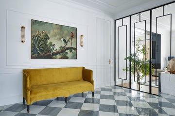 piso en madrid decorado por ana colón recibidor