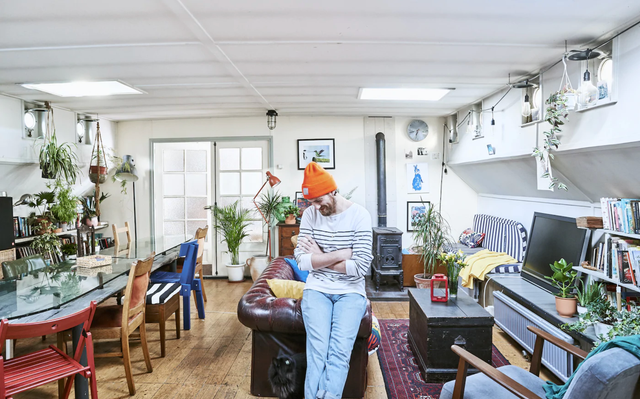 Casa barco decorada por IKEA