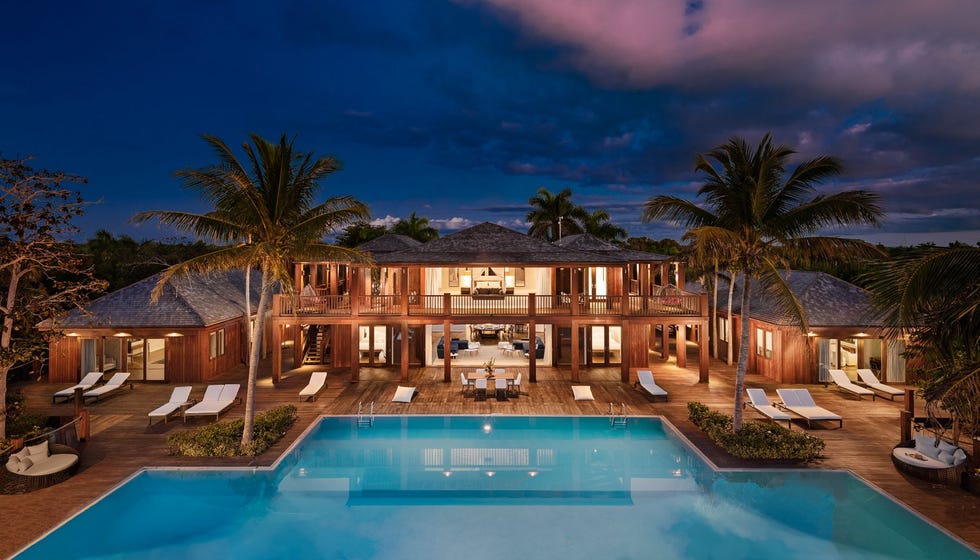 La casa de Bruce Willis y Emma Heming en las Islas Turcas y Caicos