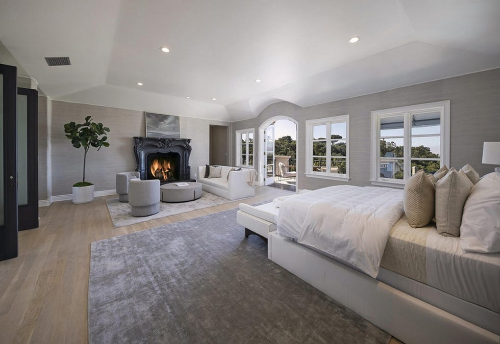 casa de cameron diaz, la mansión tiene habitaciones con chimenea