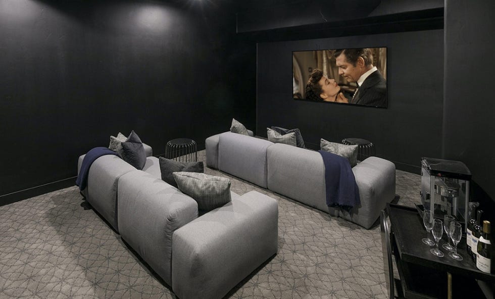 casa de cameron diaz, la mansión tiene una sala de cine