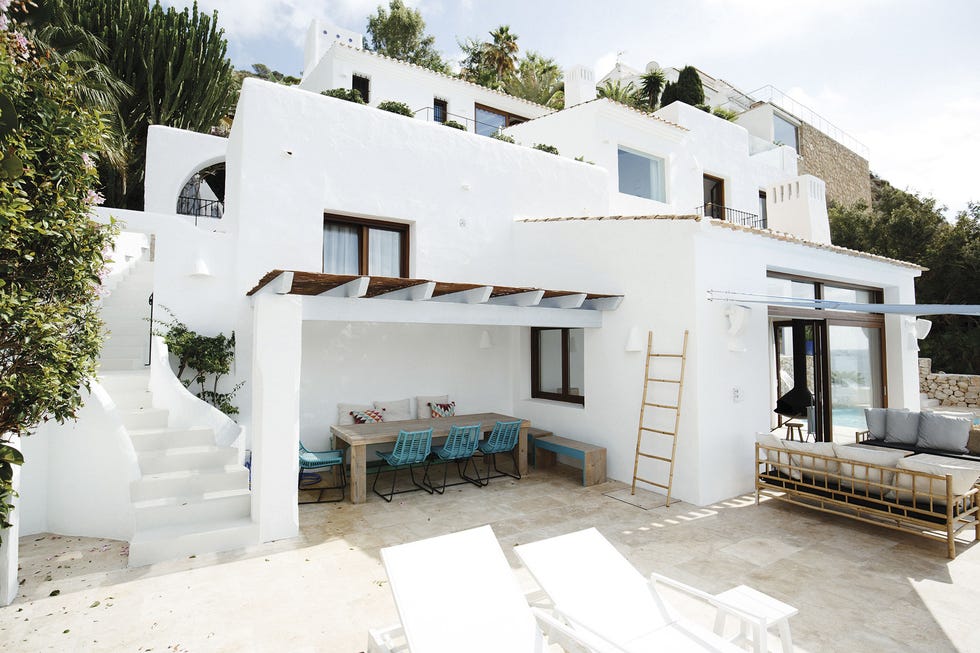 casa en la costa porche con comedor