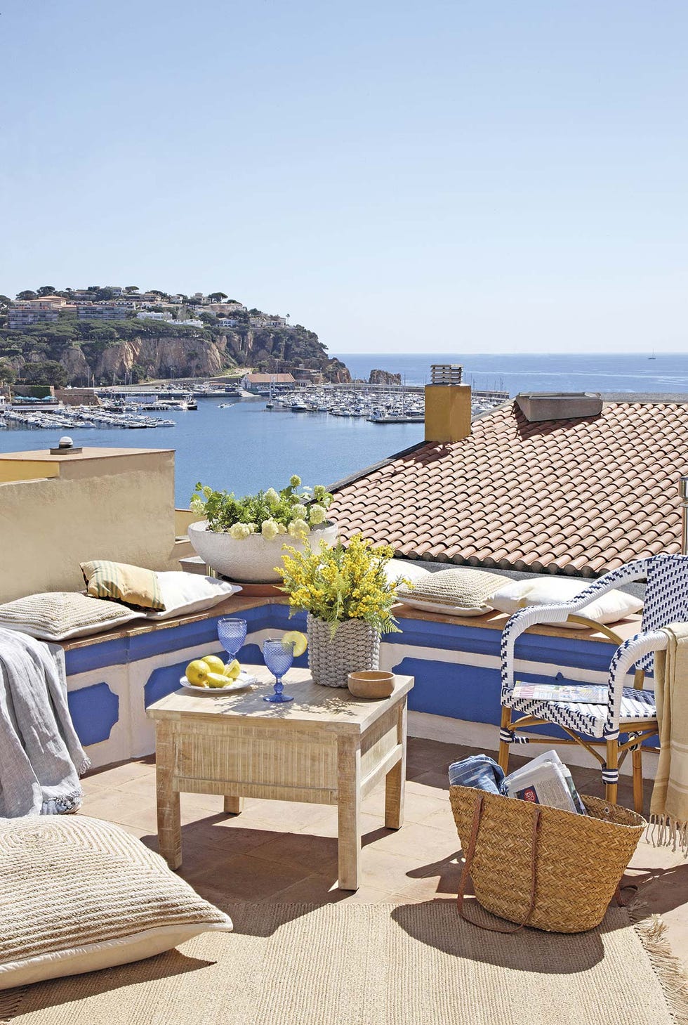casa en la costa brava terraza