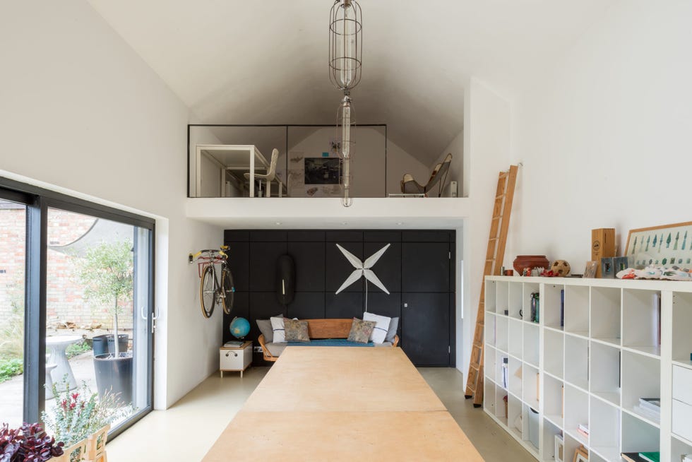 estudio tipo loft con dos ambientes