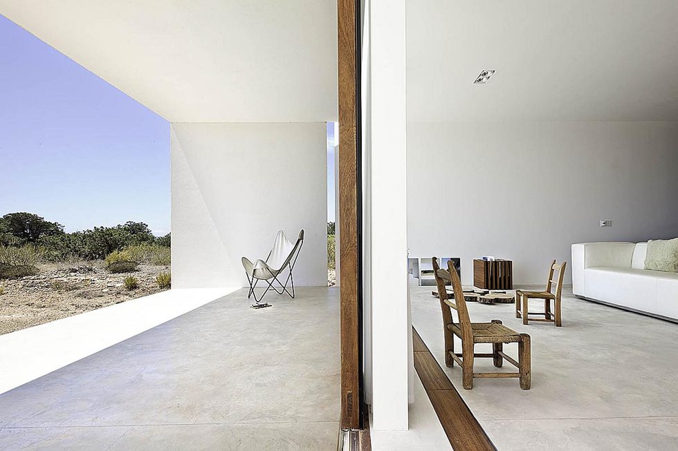 Modern design country house in Formentera