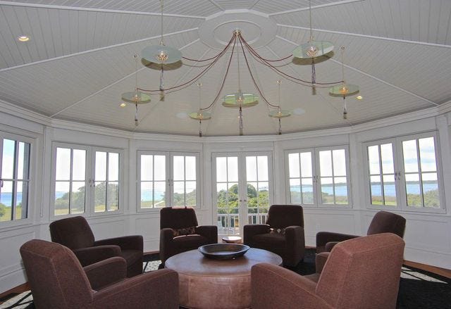 la casa de vacaciones de barack y michelle obama tiene siete habitaciones y piscina
