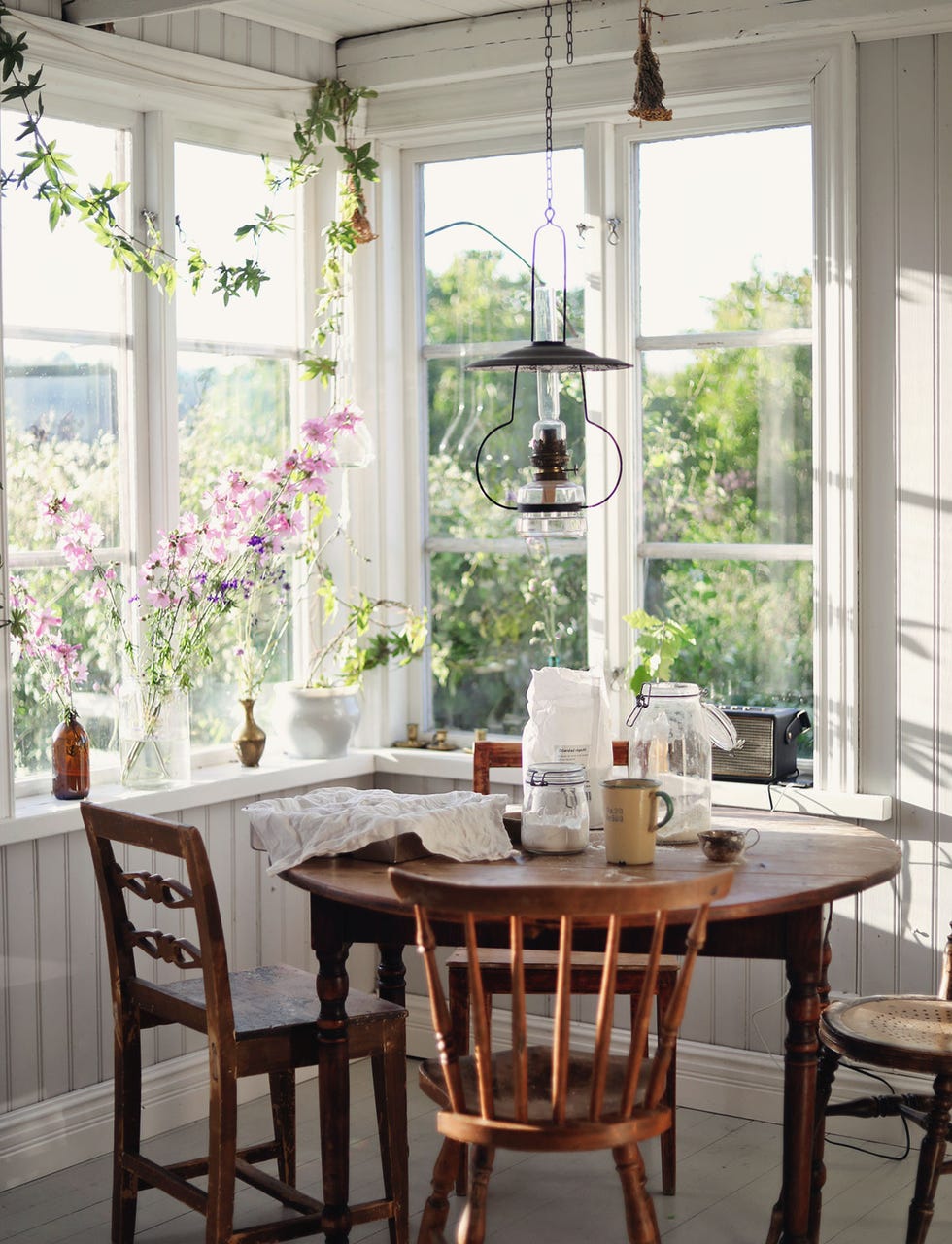 comedor de estilo rústico