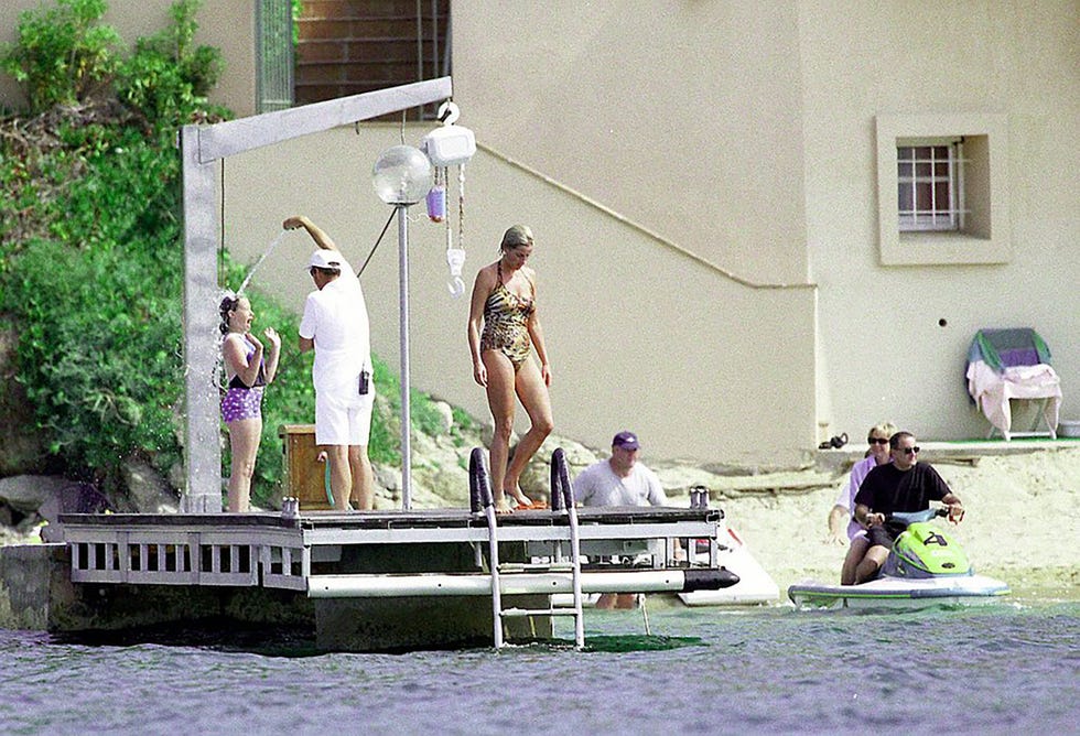 la princesa diana dodi al fayed saint tropez