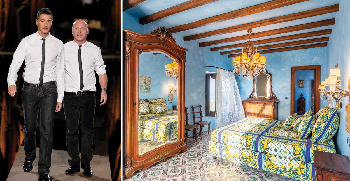 casa de dolce  gabanna en la isla de estrómboli