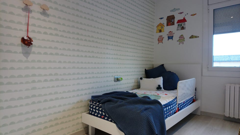 Dormitorio infantil reformado