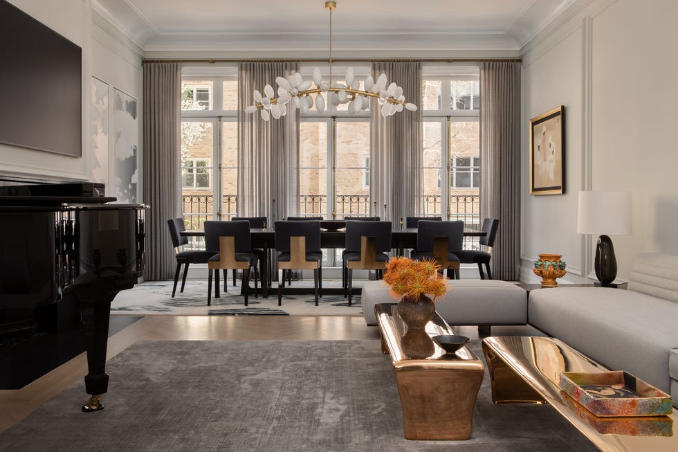 salón de diseño clásico
