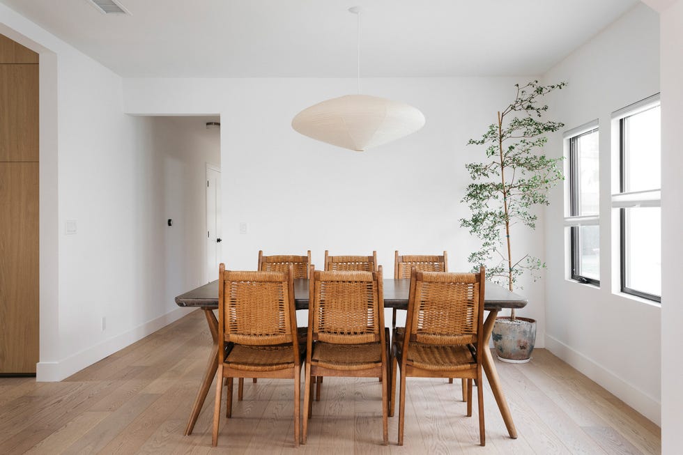 comedor de estilo japandi