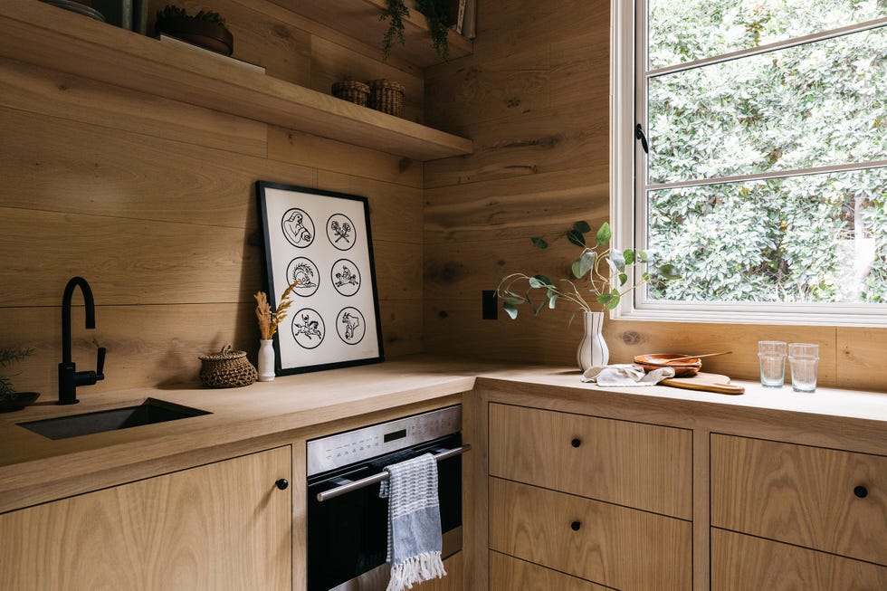 cocina de madera