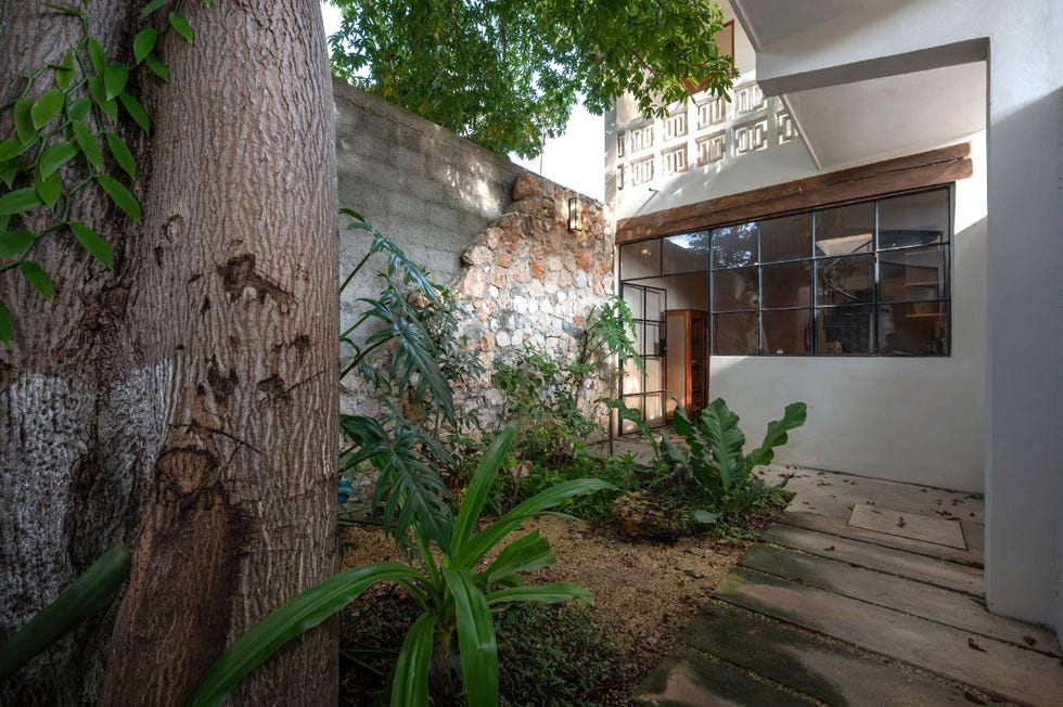 una casa muy estrecha distribuida con acierto en dos plantas