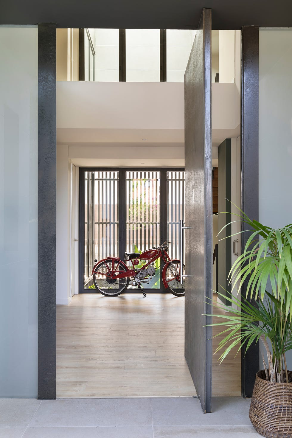 entrada a la casa
