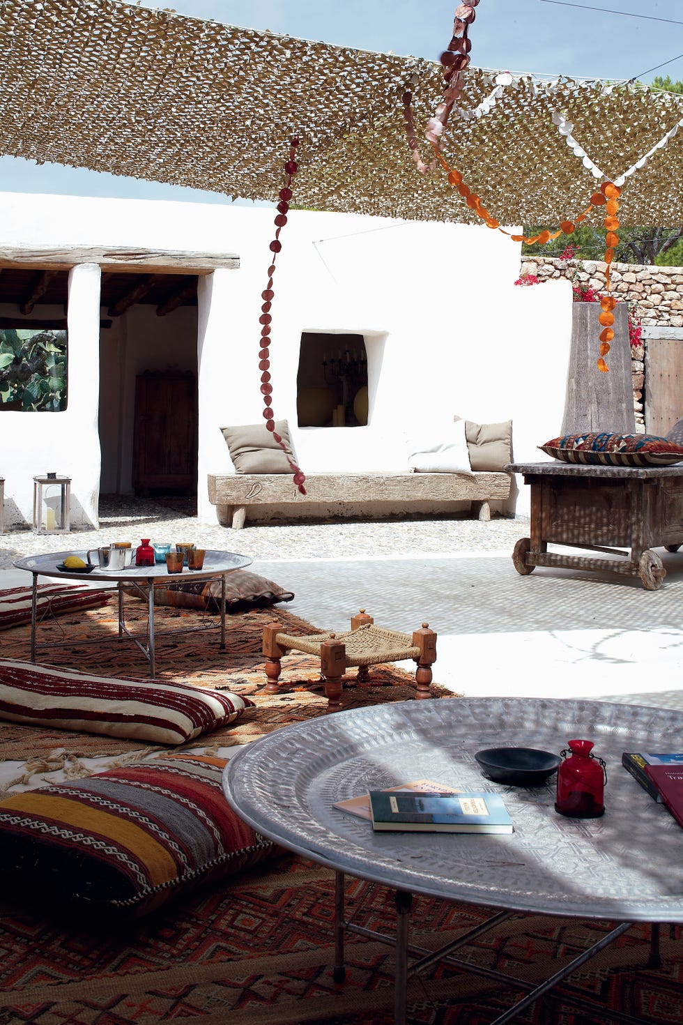 A house in Formentera rehabilitated with natural materials and an Arabic-style patio