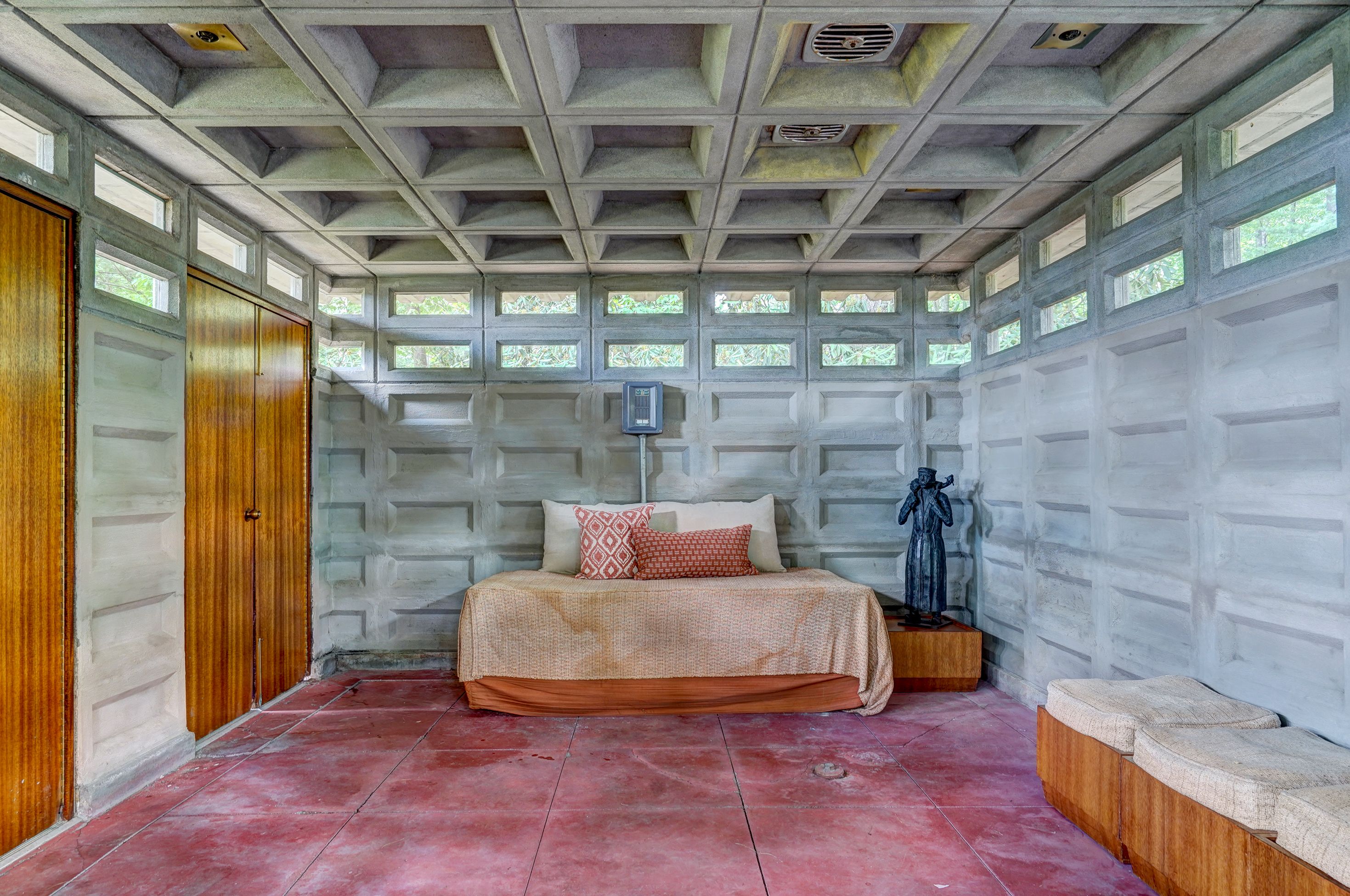 Camera da letto di Frank Lloyd Wright