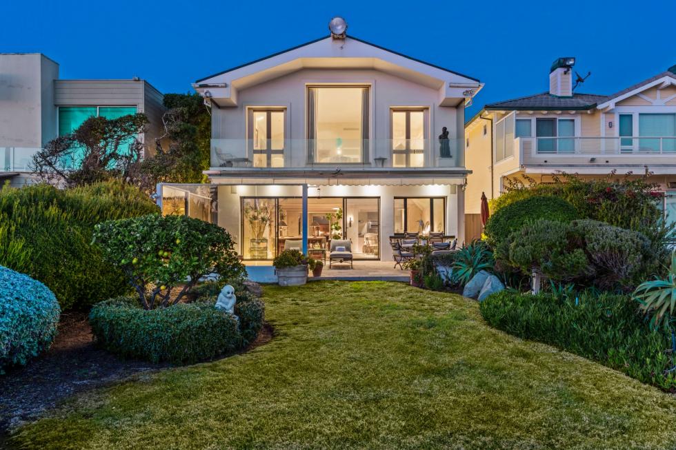 La casa de Frank Sinatra en Malibú: Fachada