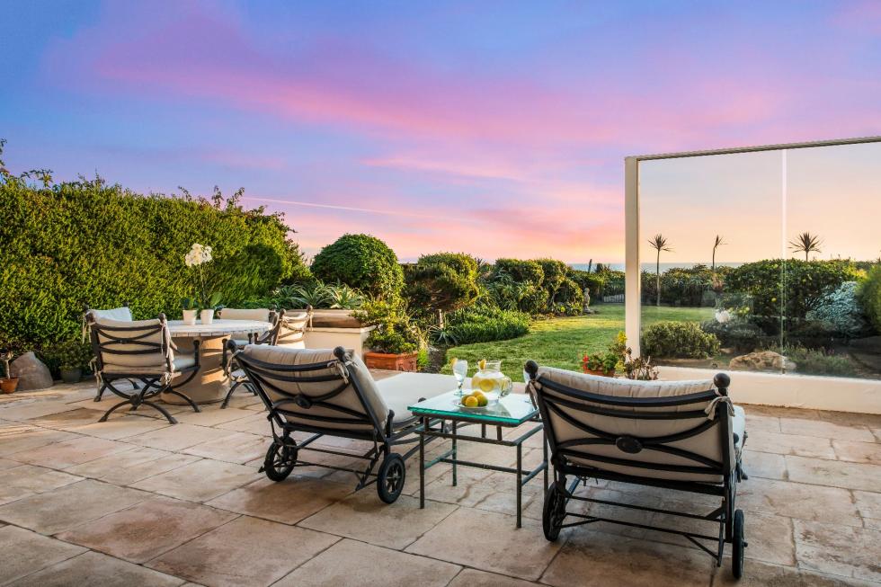 La casa de Frank Sinatra en Malibú: