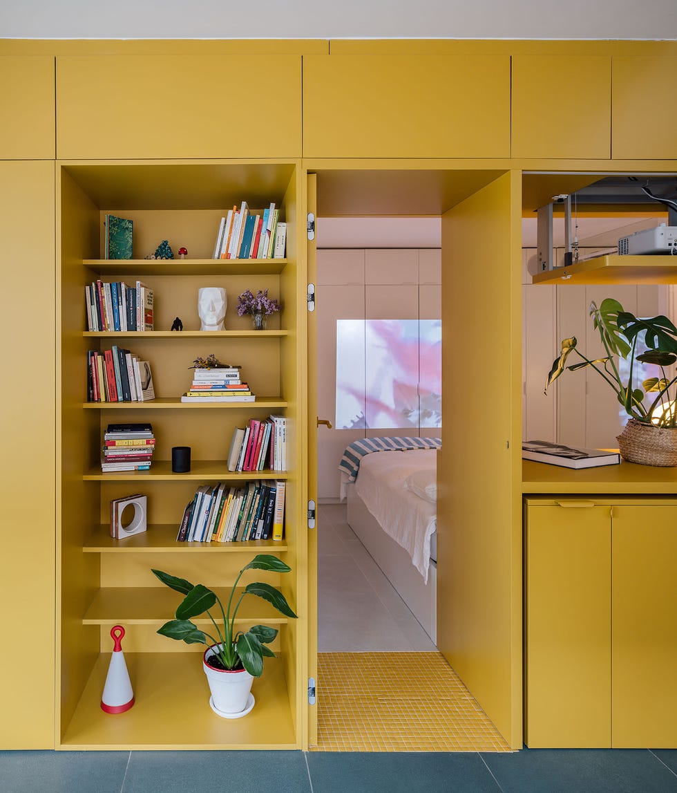 casa gialla gon architects, una reforma integral de ático con terraza