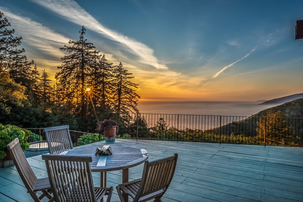 Casa con vistas al mar en California