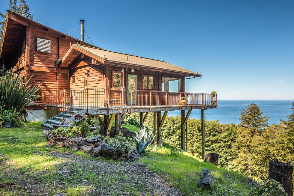 Casa con vistas al mar en California