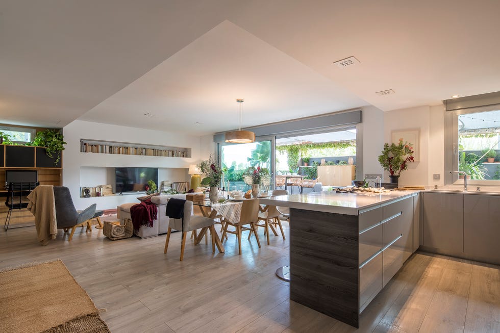 Casa familiar de estilo nórdico en Granada