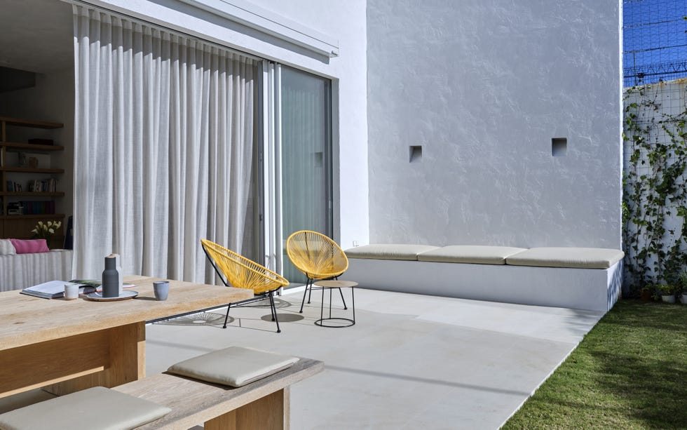 terraza con sillas acapulco