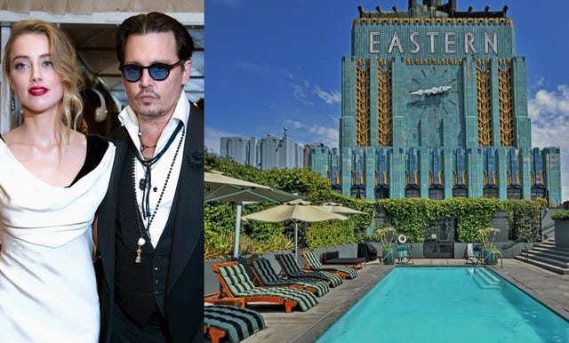 casa de johnny depp y amber heard en los ángeles, a la venta el ático de lujo