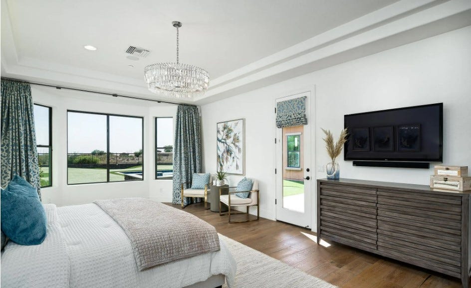 la casa del golfista español jon rahm tiene cuatro dormitorios
