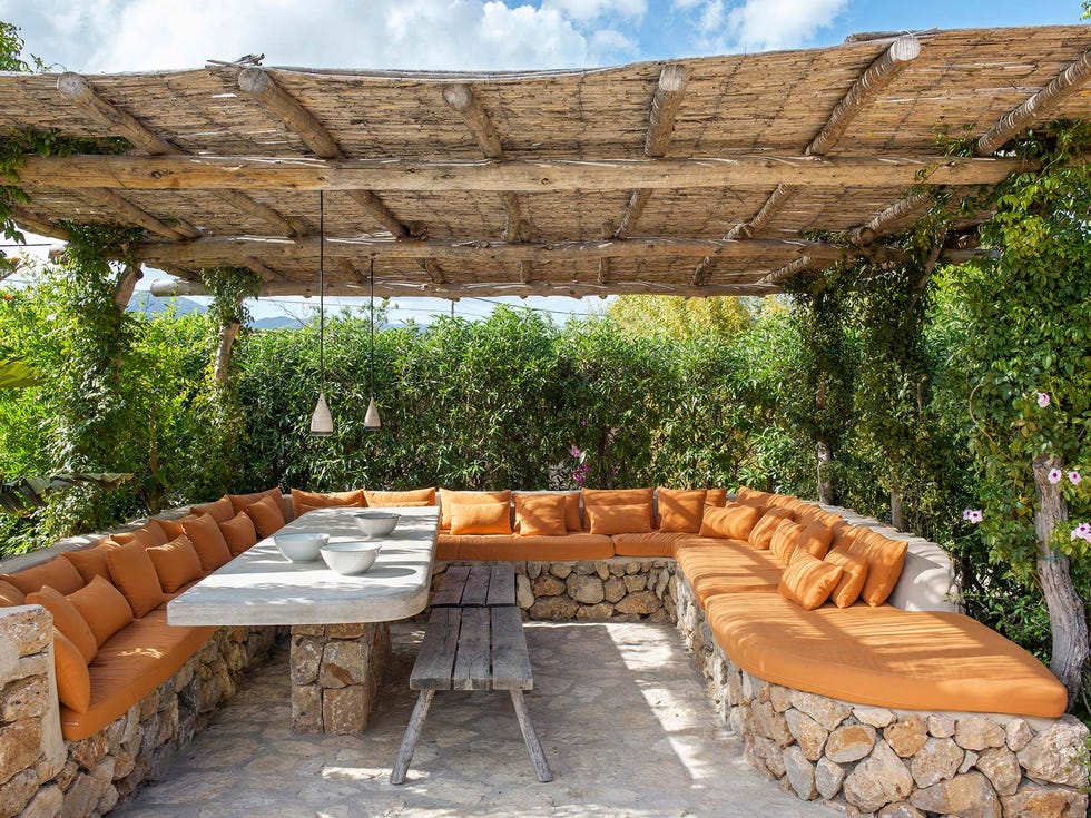 comedor exterior diseñado por more design