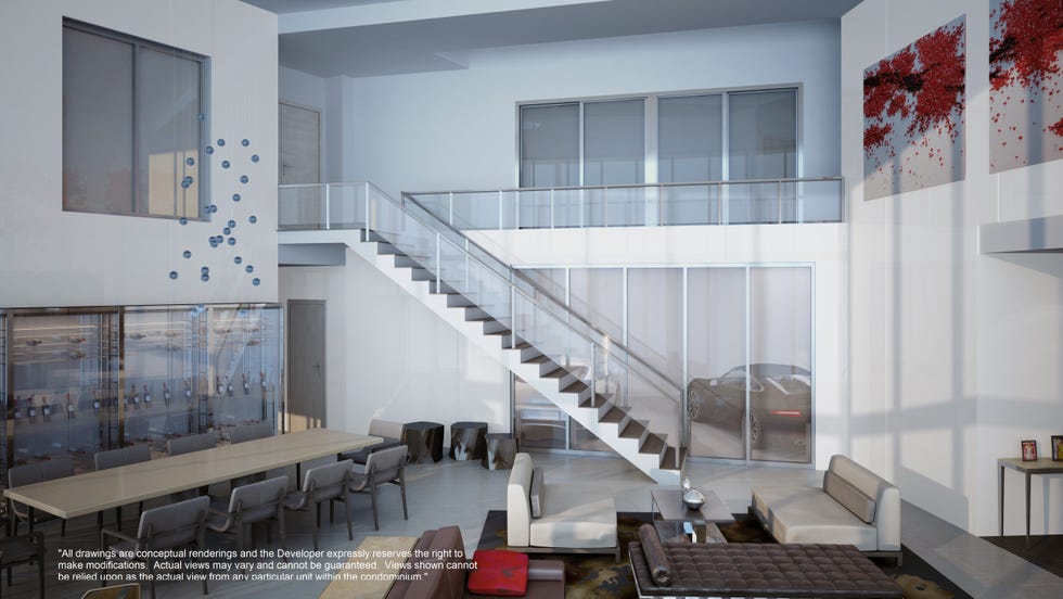 La casa de Leo Messi en Porsche Design Tower
