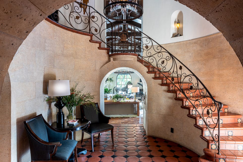 casa de estilo colonial español de leonardo dicaprio