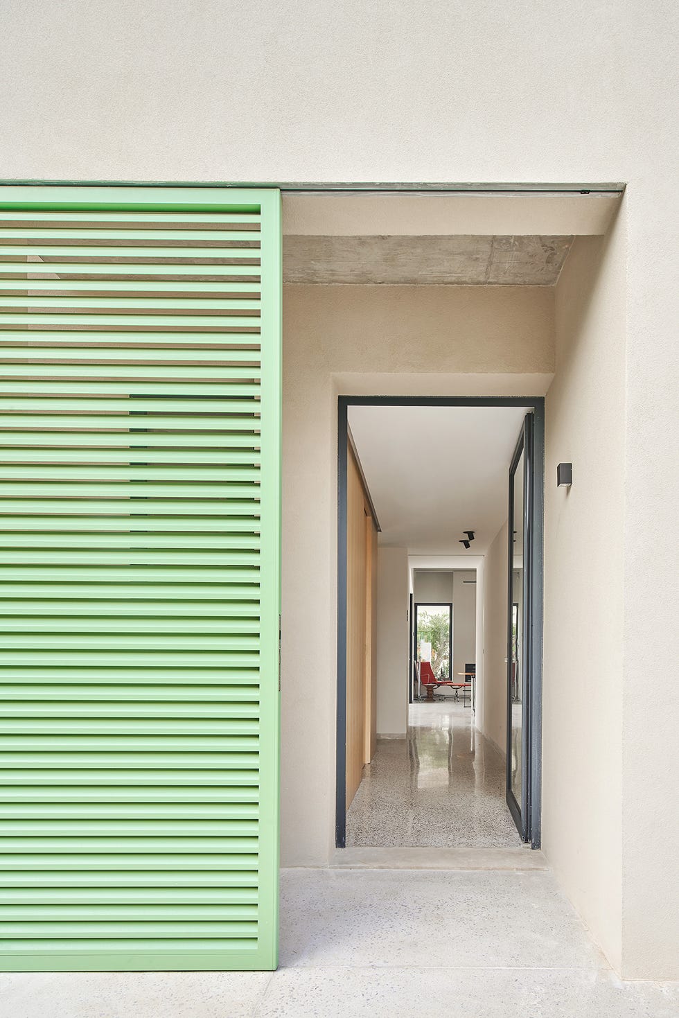 casa mallorca moderna patio piscina