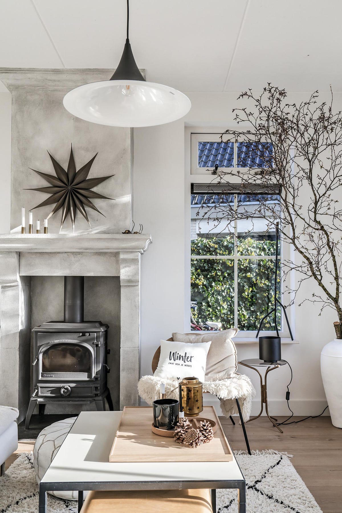 chimenea moderna
