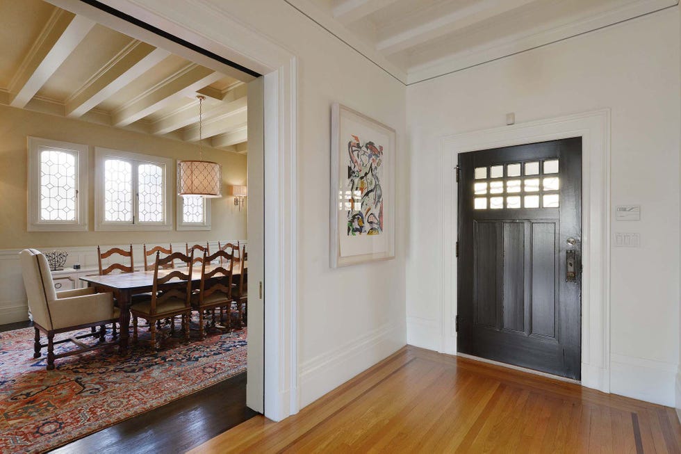 Comedor formal de la casa de Nicolas Cage en San Francisco