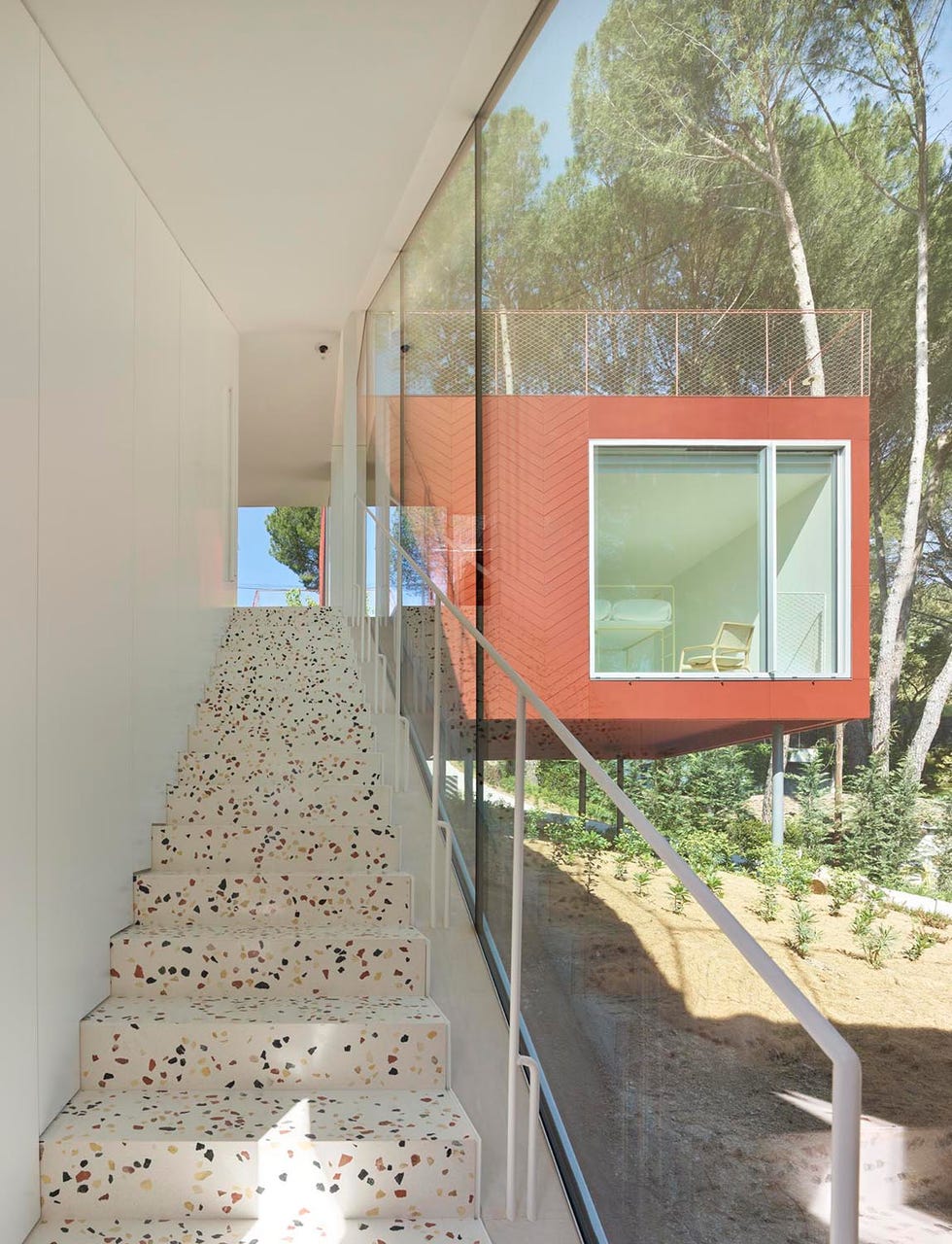 casa en rojo es una ha sido premiada por su arquitectura