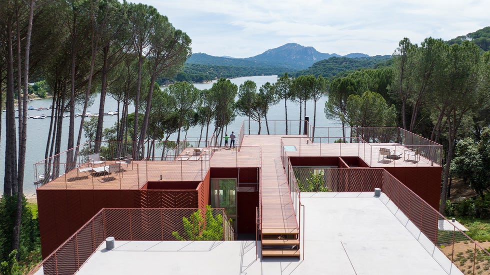 casa en rojo es una ha sido premiada por su arquitectura
