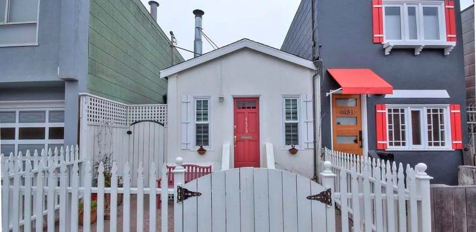 Casa pequeña en San Francisco: Fachada