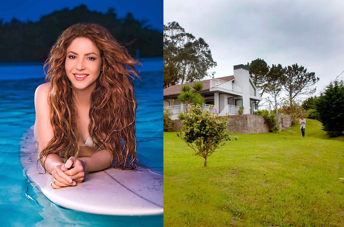 Esta es la casa donde se ha alojado Shakira en Cantabria