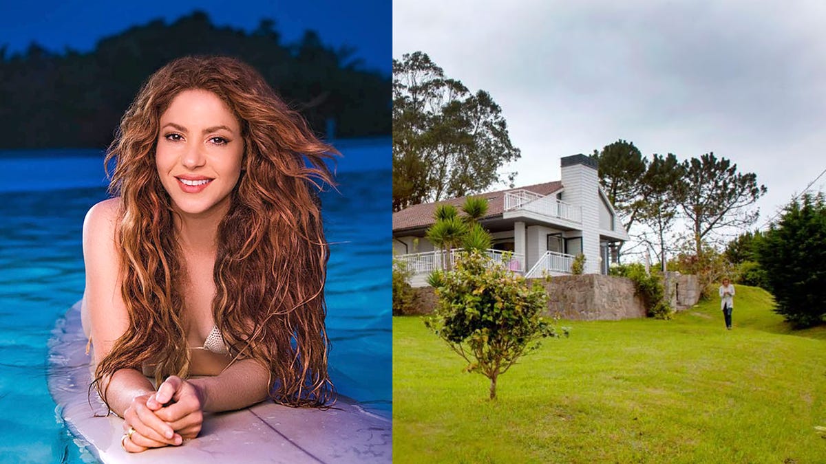 Esta es la casa donde se ha alojado Shakira en Cantabria