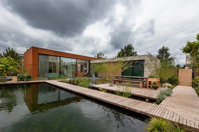 Casa de construcción sostenible en Utrecht
