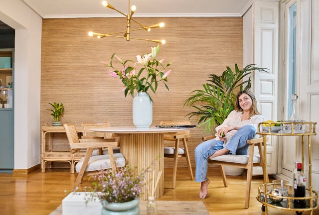 la casa de susi caramelo en madrid es un piso luminoso deccorado en estilo actual