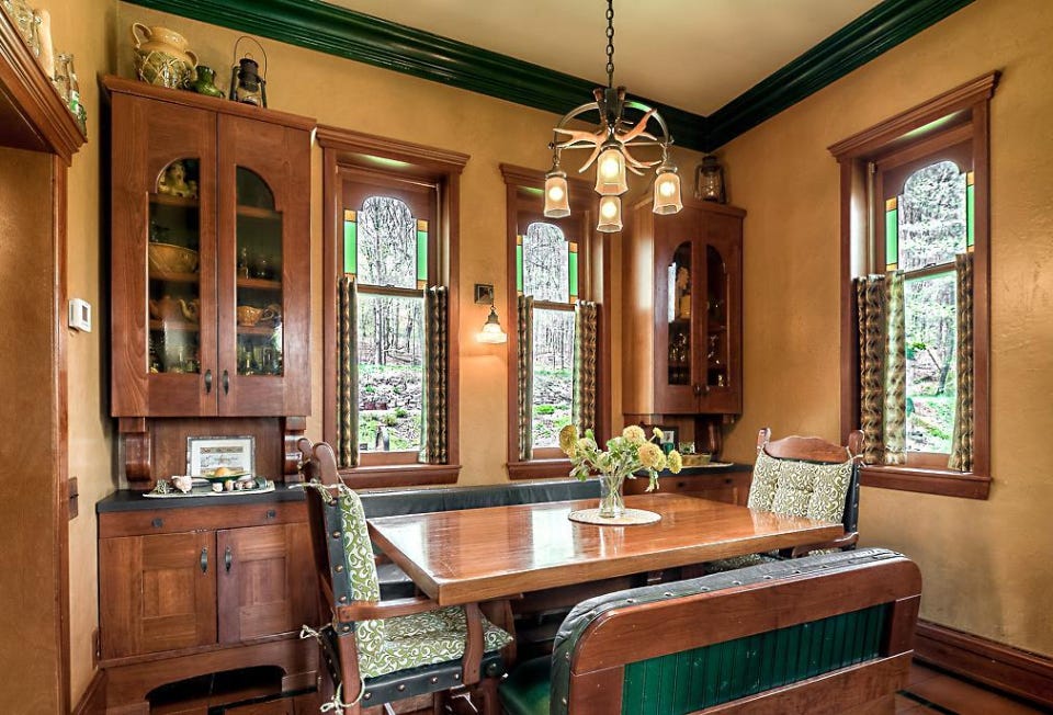 Casa en una antigua estación de tren