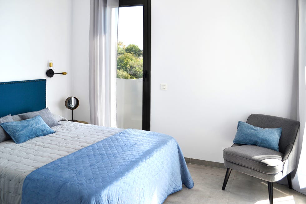 Rincón de lectura en el dormitorio