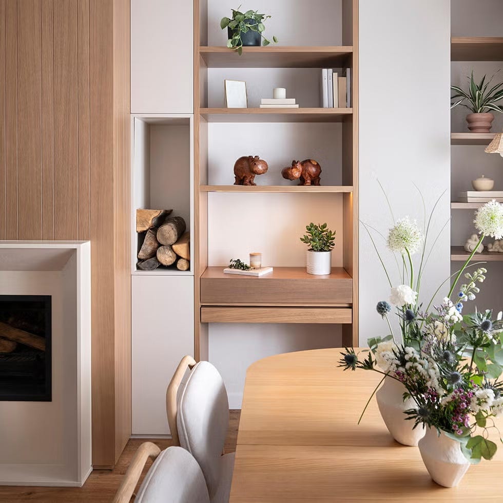 muebles multiusos en el salón