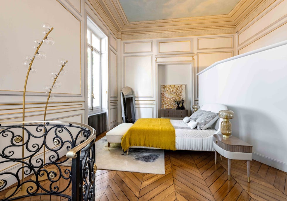 la casa de yves saint laurent en parís tiene tres dormitorios